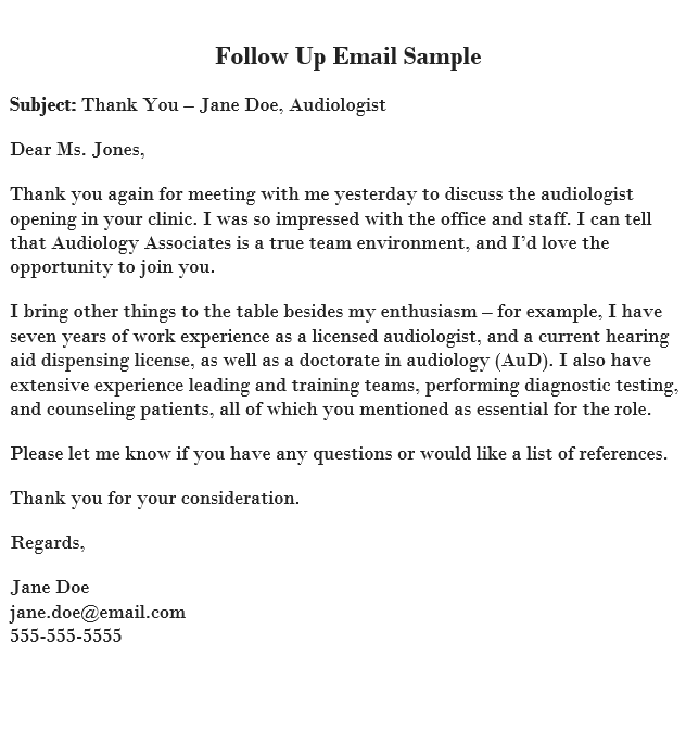 Job Application Follow Up Email: Remind About Yourself and Get a Job!